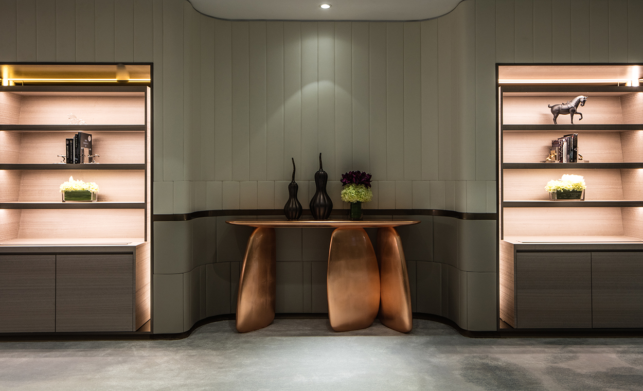 LA CRESTA Sales Office by PTANG Studio